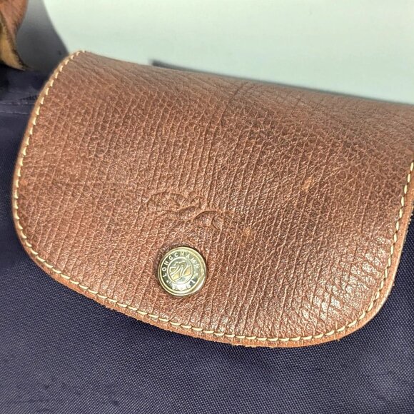 Longchamp Le Pliage Original Medium Tote/Shoulder Bag Purple - Picture 5 of 14
